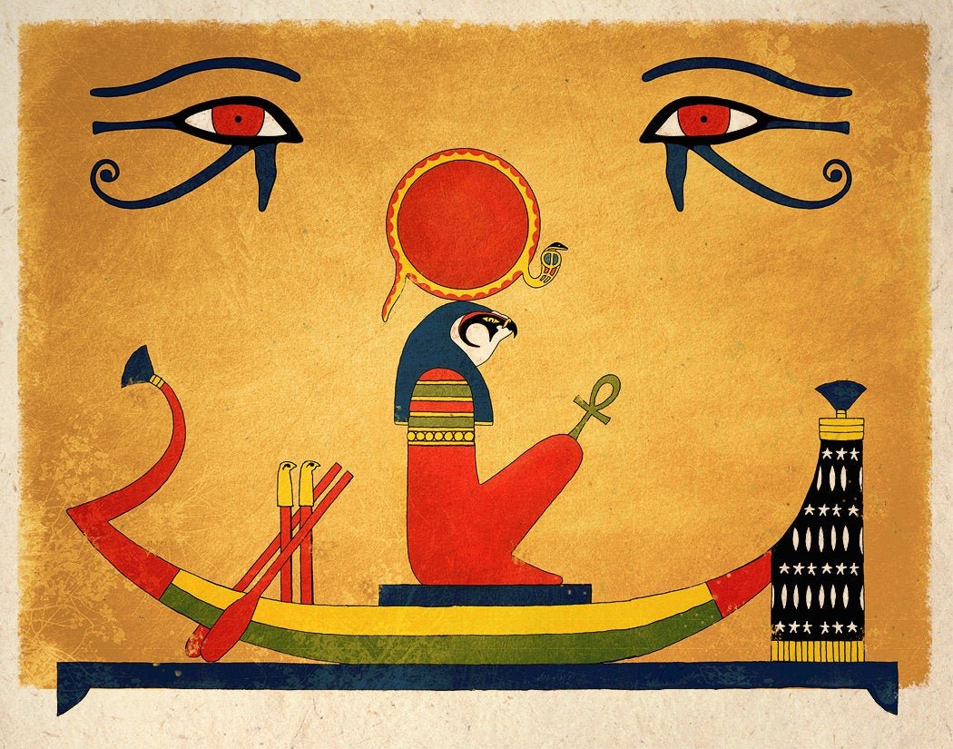 Egyptian god Amun- Ra